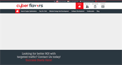 Desktop Screenshot of cyberflavors.com